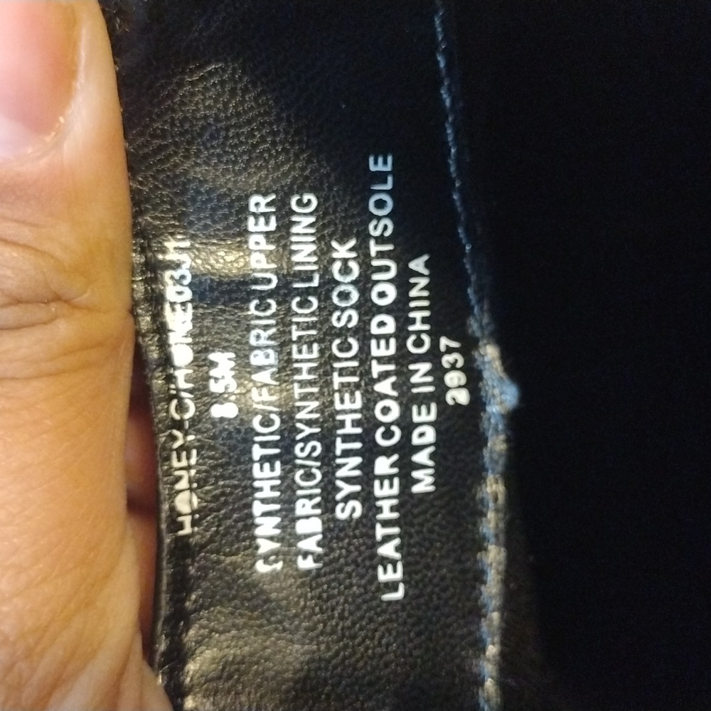 Madden girl boots/ booties, women's size 8, black - Picture 6 of 7